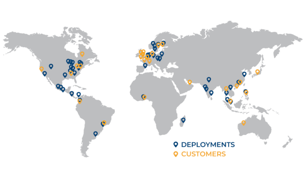 Customer Map Updated 2025